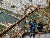 Visitantes en la cima