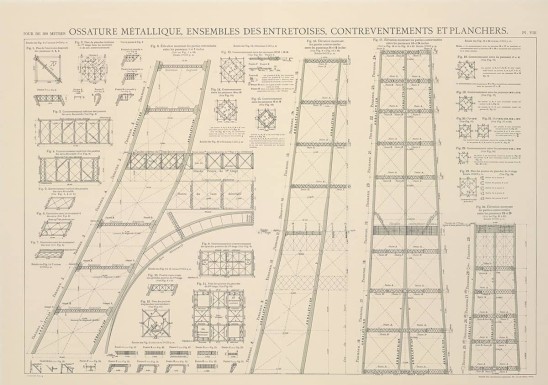 Disegni della Torre Eiffel